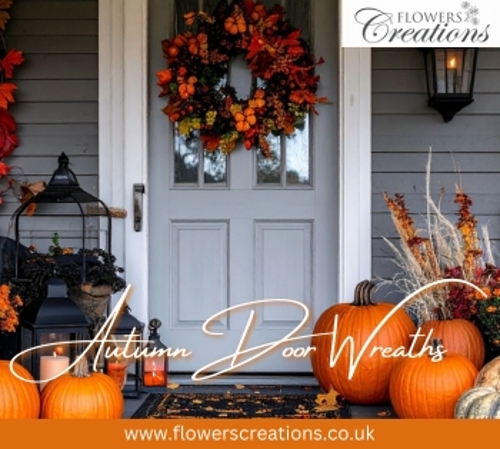 Autumn Door Wreaths: Folklore, Flowers, and the Magic of Seasonal Décor