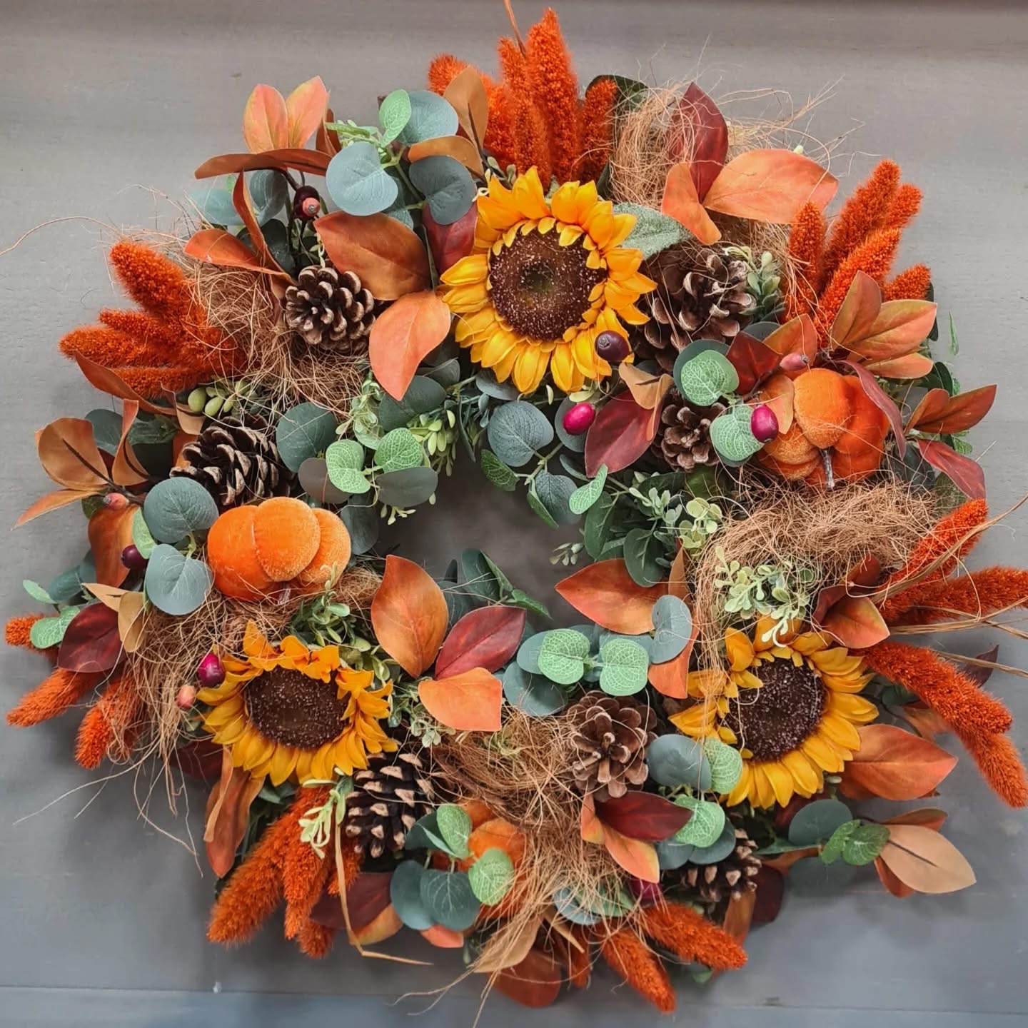 Autumn Door Wreath